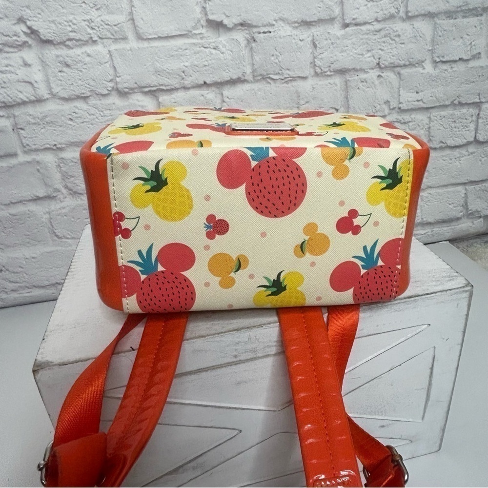 Loungefly Disney Mickey Mouse Spring Fruit Mini Backpack - Picture 9 of 14